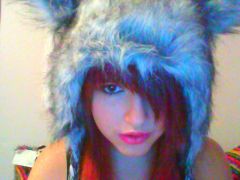 My wolf hat^.^