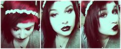 oh i wish i was a punk rock girl with flowers (and spikes) in my hair...