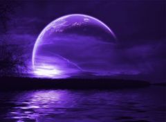 dark purple moon