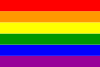 Gay pride flag