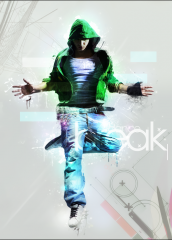 Break Dance By AboYehia Art