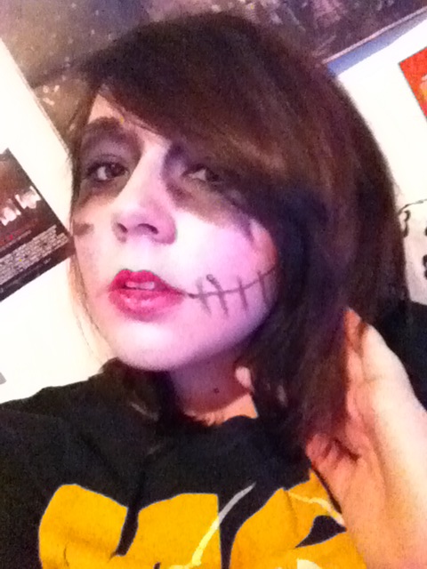 I did Andy Sixx makeup