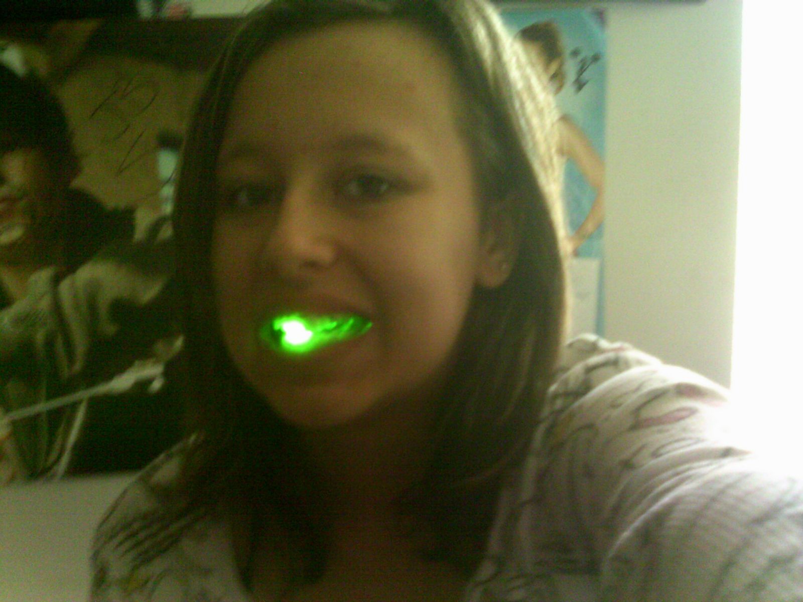 lights in my mouth???