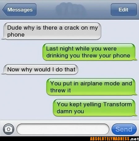 funny text joke