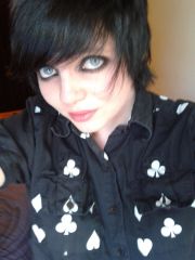 big blue eyes