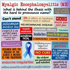 M.E Awareness day.