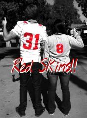 RedSkins! Senior Year 2014 ♥ Black White & Red ♥