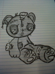 I drew this teddy