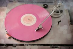 Old music pink record technics vinyl 737cb81d0a465b59172ae4f21a7a05b9 H large