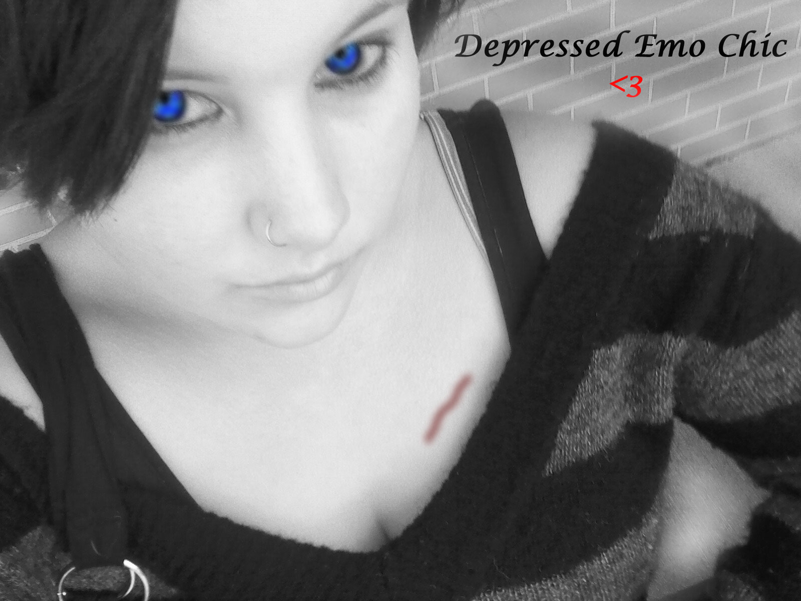 depressed Emo chic