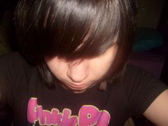 my bangs are covering my eyes