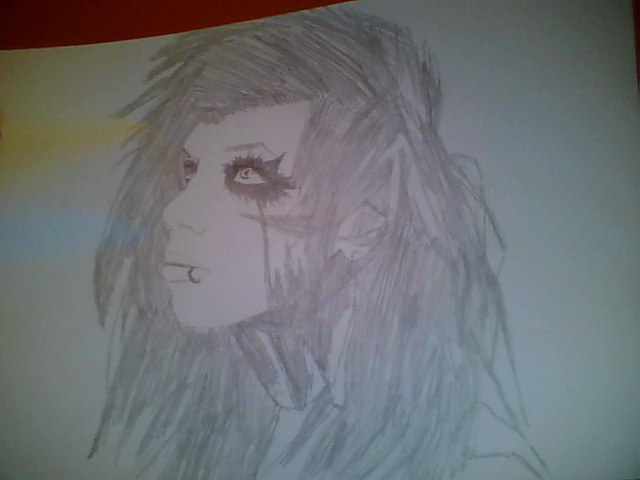 My drawing of Andy Biersack