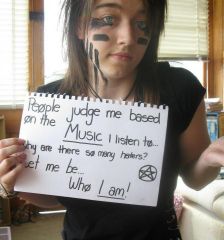 Me with my music sign :P