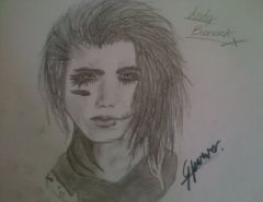 My drawing of Andy Biersack!