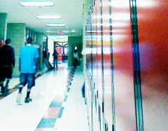 school hallway