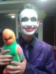 Locky as the Joker