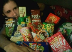 treats from my penpal in Hokaido