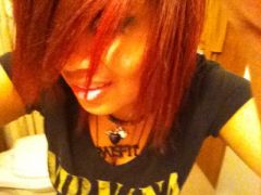 Nirvana <3  Oh and I dyed my hair.