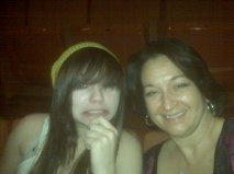 me and my step-mom at the musicsl wicked!