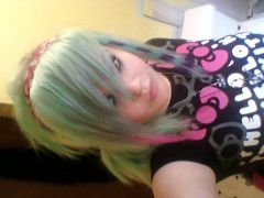 blue n purpleish kool-aid hair