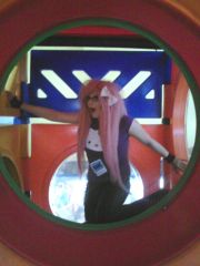 in the mcdonalds playroom xD