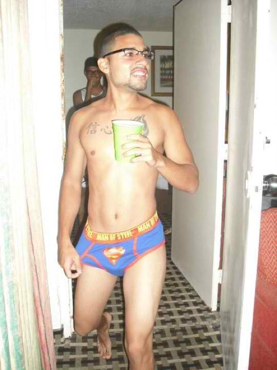 My sexy hubby. Yeah he is le mexican superman. So what?
