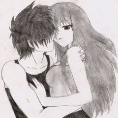 Anime Couple By solitaire angel