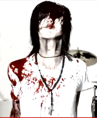 Andy Covered In blood
