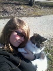 me and my old neighbors cat