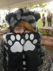my awesome kitty hat