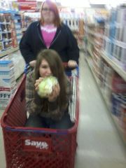 me and my friend being weird in save a-lot
