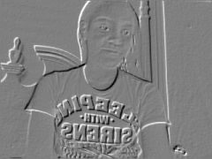 Me wearing meh SWS shirt on!!