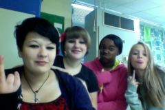 Me, Jamie, Tolly and Kayla